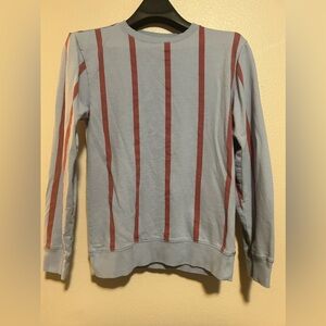 Original Use kids blue& maroon stripe sweater-size xs